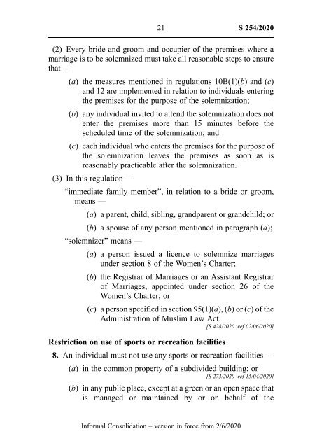 COVID-19 (Temporary Measures) (Control Order)