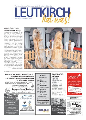 Leutkirch hat was 16.12.2020