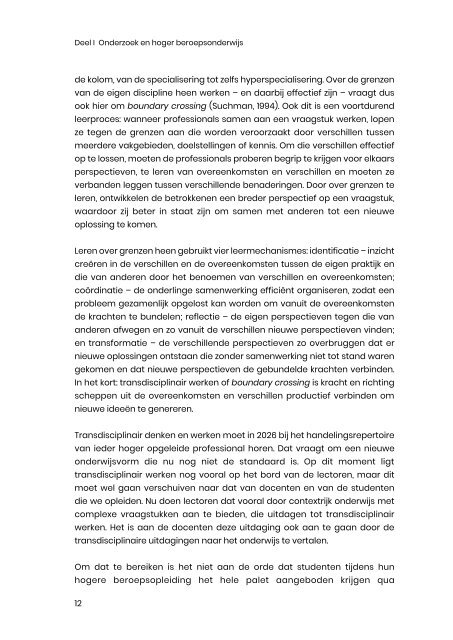 1. Naar 2030 versterk het oordeelsvermogen van aanstaande professionals