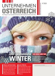 Unternehmen Österreich - Ausgabe Dezember2020