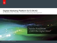 Geschwindigkeit der Implementierung - Adobe Digital Marketing