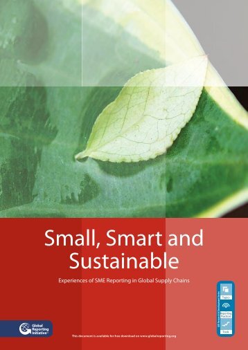 Download Small, Smart and Sustainable - Global Reporting Initiative