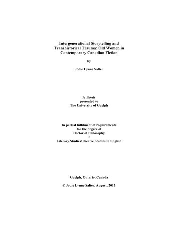 Dissertation submission form guelph