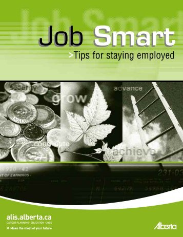 Job Smart: Tips for Staying Employed - ALIS - Government of Alberta