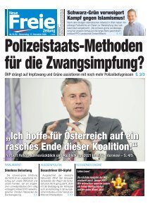 Polizeistaatsmethoden für den Impfzwang?