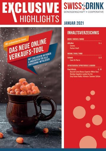 SwissDrink Exclusive Januar 2021