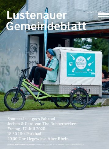 Lustenauer Gemeindeblatt Nr. 29 | Freitag 17. Juli 2020