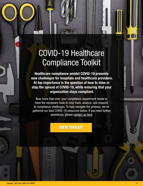 First Healthcare Compliance CONNECT December 2020