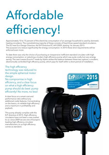 NEW - Xylem - Applied Water Systems