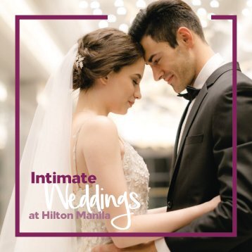 Intimate Weddings at Hilton Manila