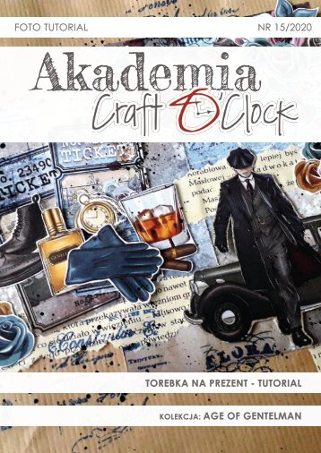 Torebka na prezent - tutorial - scrabooking, DIY