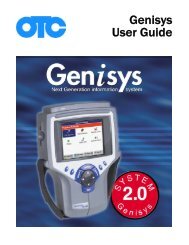 Genisys User Guide - OTC