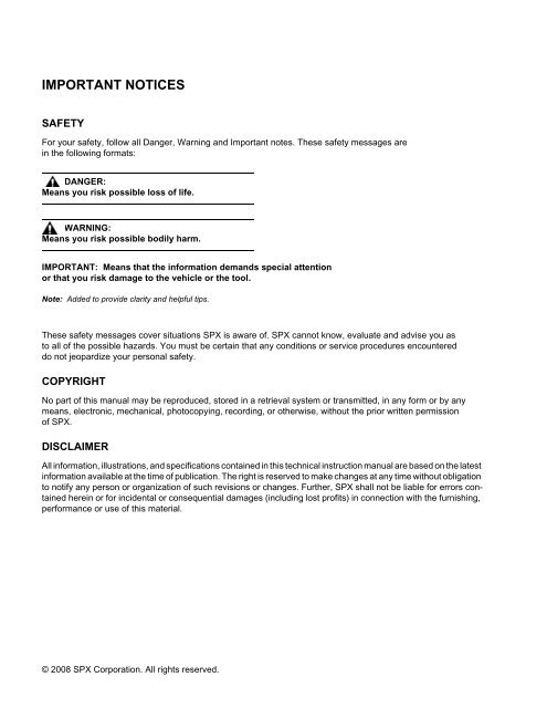 ABS READER II USER GUIDE - OTC