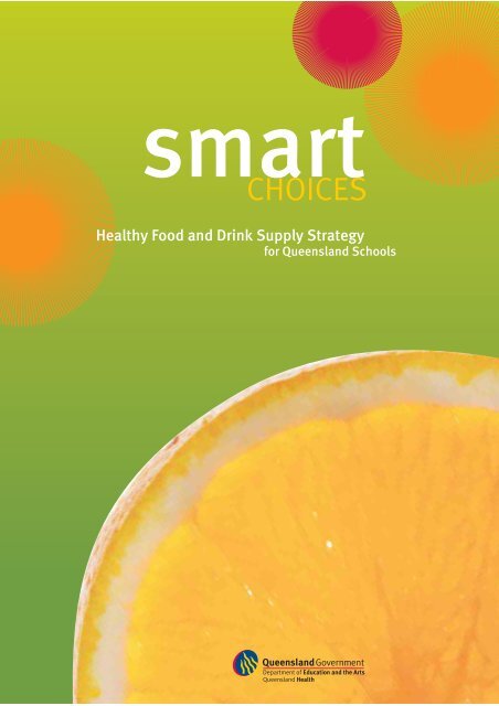 Smart Choices - Healthy Food and Drink Supply Strategy for ...