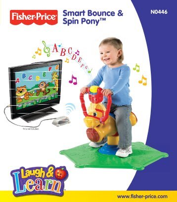 Smart Bounce & Spin Pony™ - Fisher Price