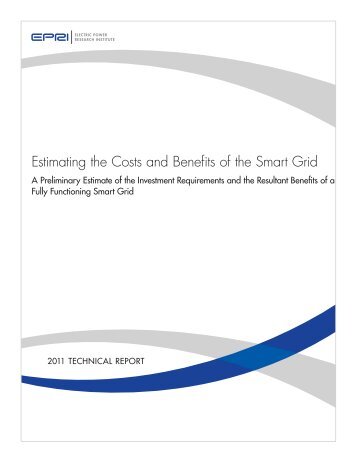 Estimating the Costs and Benefits of the Smart Grid: A Preliminary ...