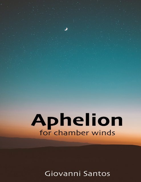 Aphelion - Giovanni Santos