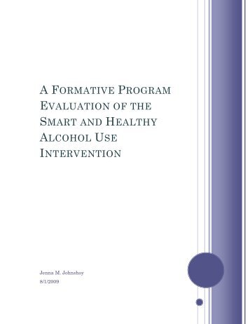 Smart and Healthy Executive Summary - University of Wisconsin-Stout