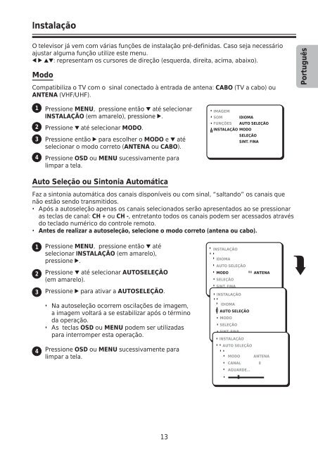 Manual de Instruções Manual de Instrucciones - Philips