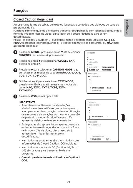 Manual de Instruções Manual de Instrucciones - Philips