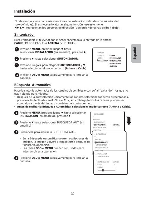 Manual de Instruções Manual de Instrucciones - Philips