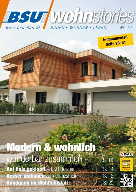 Wohnstories 22 mit Immobilienteil