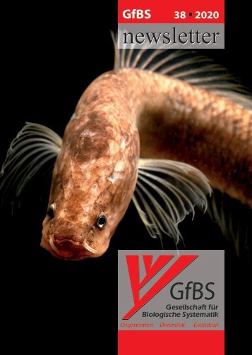 Newsletter 38/2020 der Gesellschaft für Biologische Systematik