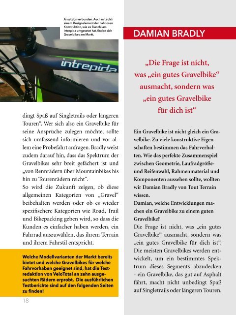 VeloTOTAL - Gravelbike-Magazin 2020