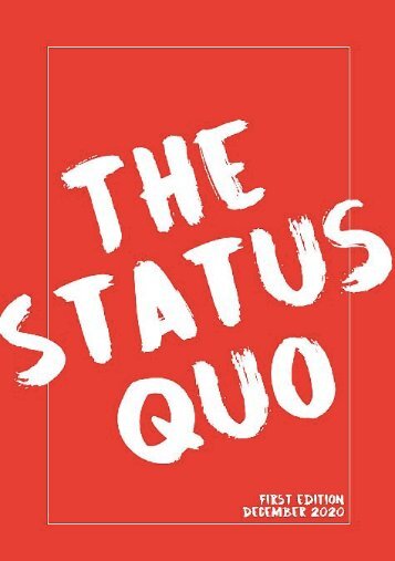 The Status Quo - Issue 1