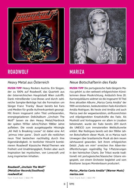 POPSCENE Januar 01/21