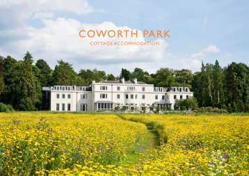 Coworth Park Cottages Accommodation Spring Summer