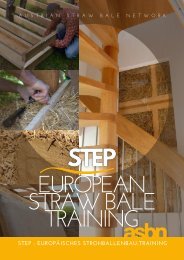 STEP Straw Bale Training for European Professionals 2021