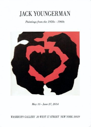 Jack Youngerman: Paintings from the 1950s - 1960s (2014)