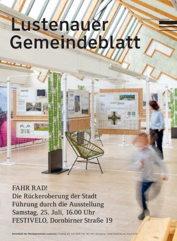 Lustenauer Gemeindeblatt Nr. 30 | Freitag 24. Juli 2020