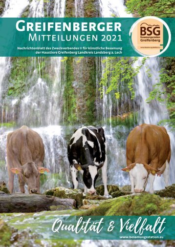 Greifenberger Mitteilungen 2021