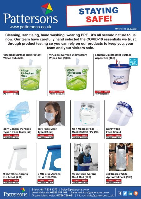 Covid Cleaning Flyer A4 - Issue 2