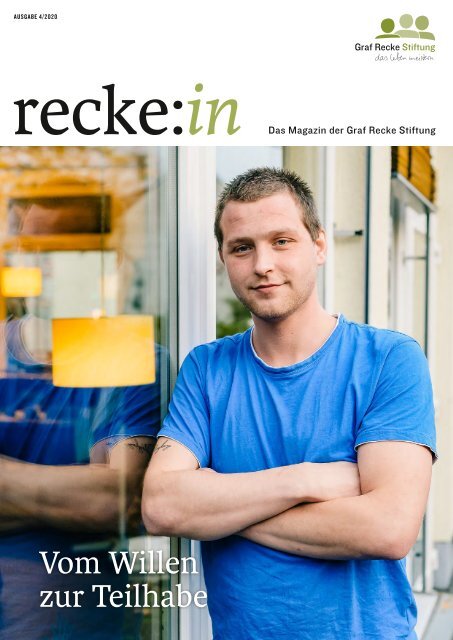 recke:in - Das Magazin der Graf Recke Stiftung Ausgabe 4/2020