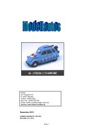 MAKETTE 8052 H0 1:87 Modellauto LKW Citroen U23 blau//weiß /"Chrysler/"