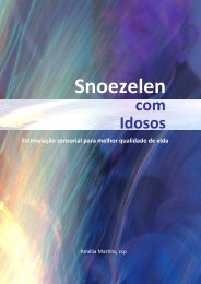 Snoezelen com idosos - AAGI-ID Associação Amigos da Grande Idade