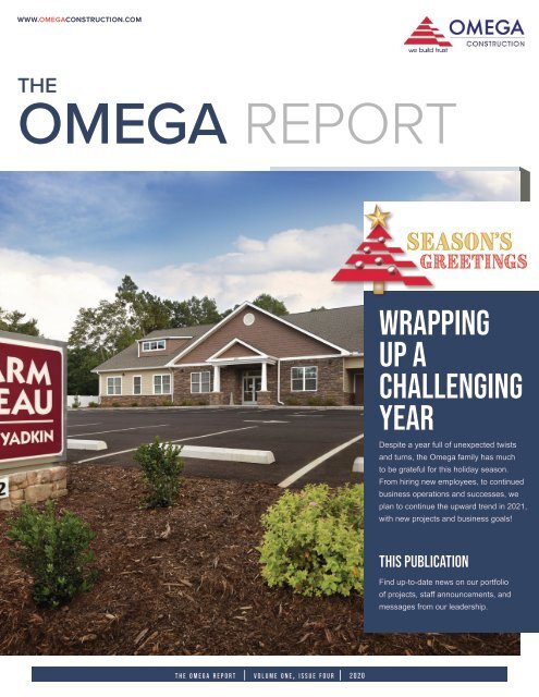 The Omega Report, Volume 1, Issue 4  2020