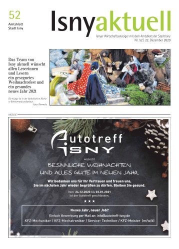 Isny Aktuell 22.12.2020