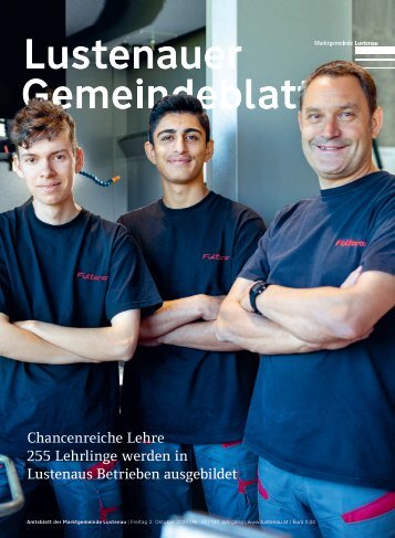 Lustenauer Gemeindeblatt Nr. 40 | Freitag 2. Oktober 2020
