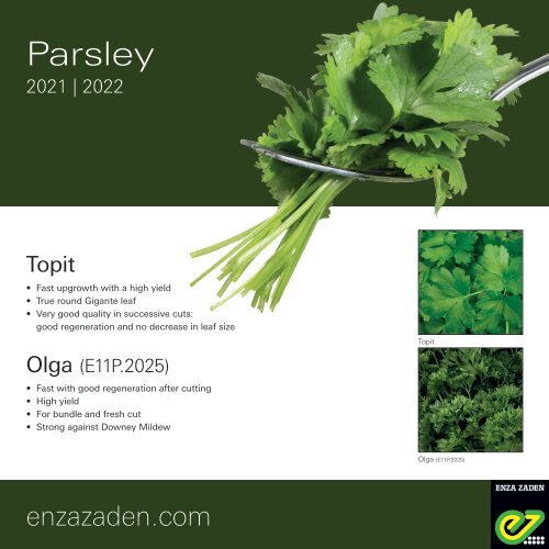 Parsley 2021