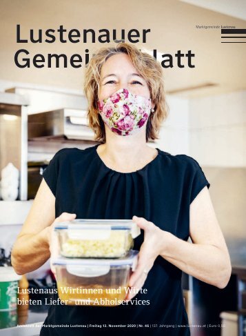 Lustenauer Gemeindeblatt Nr. 46 | Freitag 13. November 2020