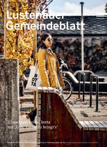 Lustenauer Gemeindeblatt Nr. 48 | Freitag 27. November 2020