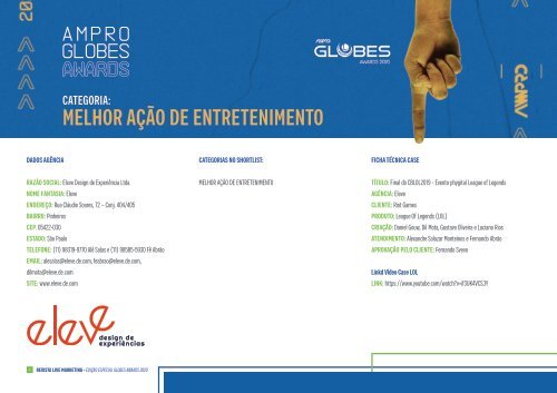 Edição Especial Ampro Globes Awards 2020