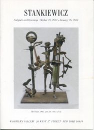 Richard Stankiewicz: Sculpture and Drawings (2012)