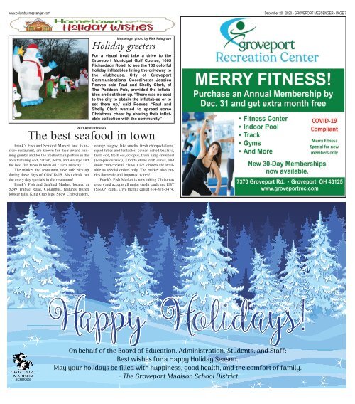 Groveport Messenger - December 20th, 2020