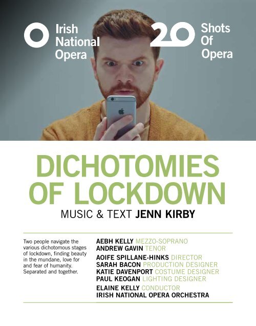 Dichotomies Of Lockdown Programme Book