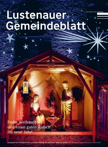 Lustenauer Gemeindeblatt Nr. 52-53 | Freitag 25. Dezember 2020